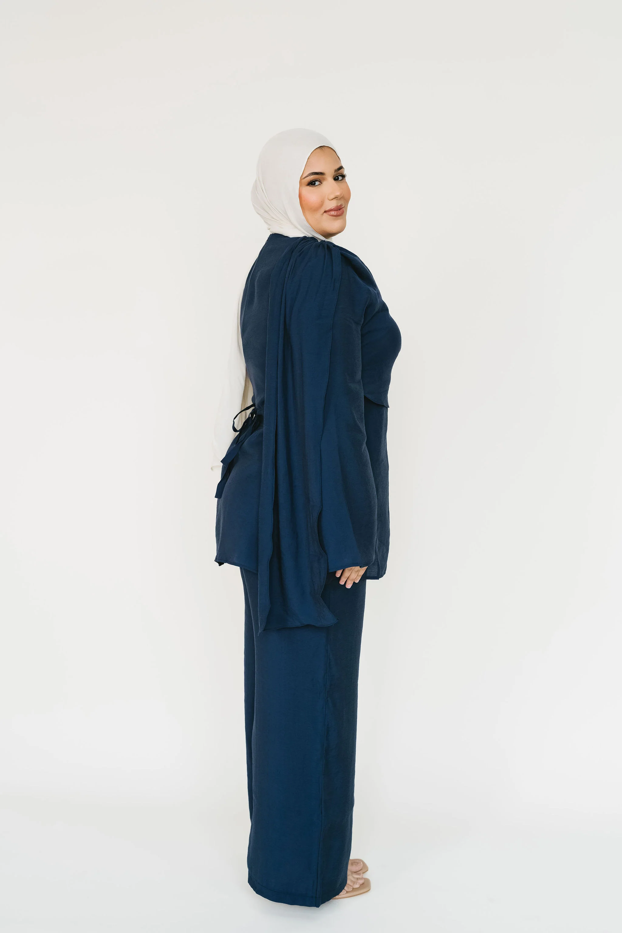 Mira Top & Pant Set (Navy) | SHIPS IN APPROX 3 WEEKS - Image 12