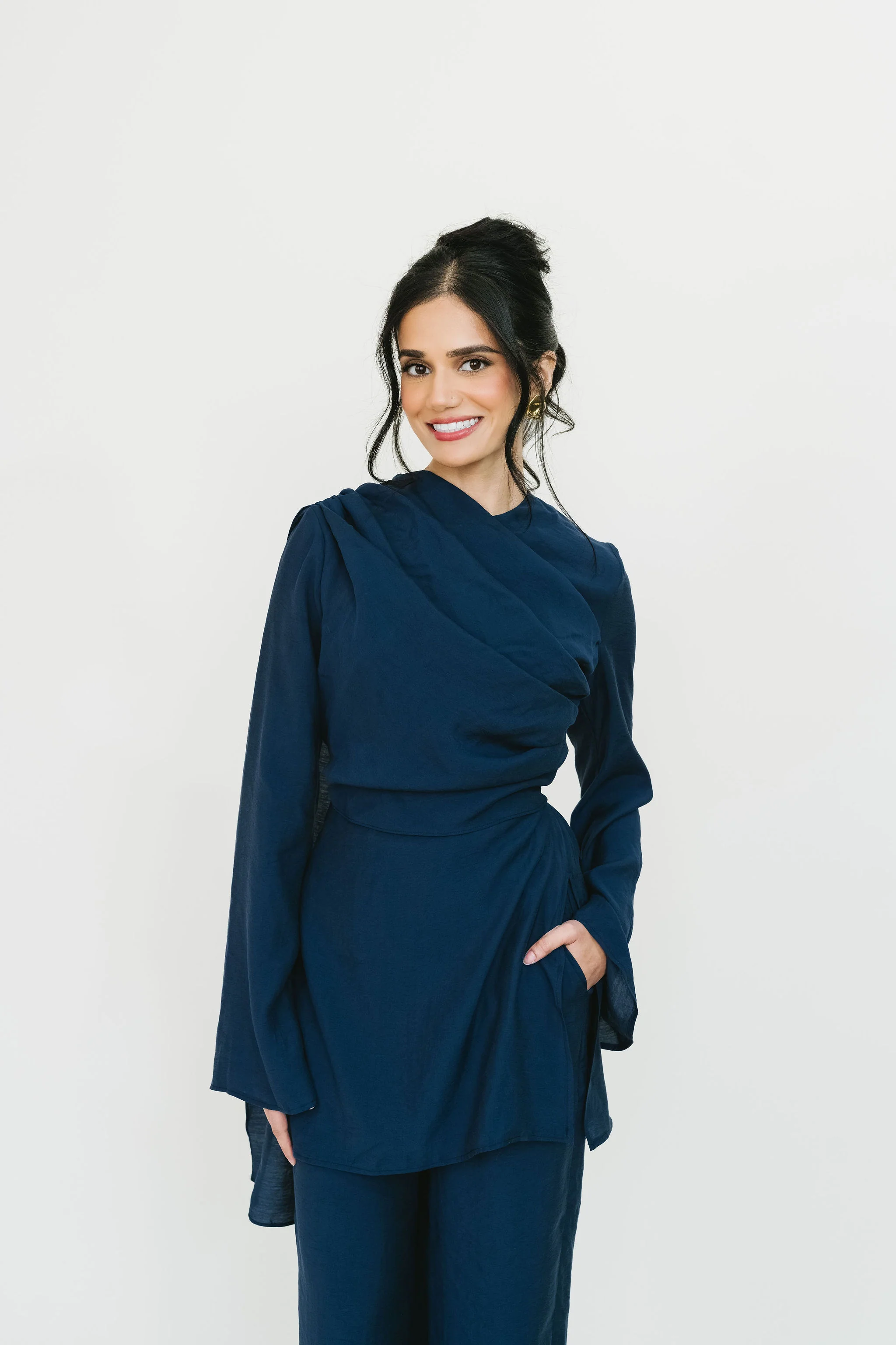 Mira Top & Pant Set (Navy) | SHIPS IN APPROX 3 WEEKS - Image 7
