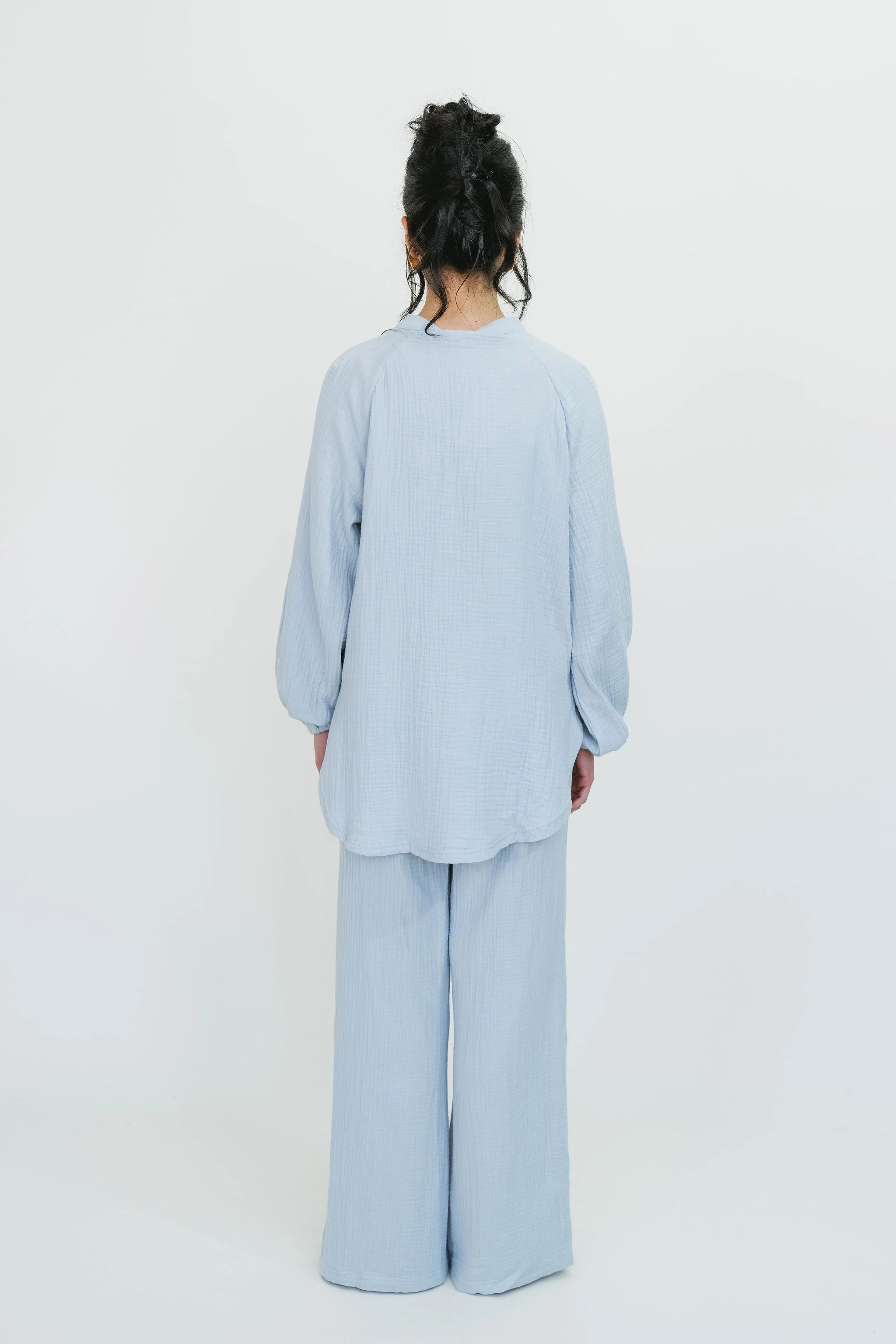 Rima Top & Pant Set (Dusty Blue) - Image 4