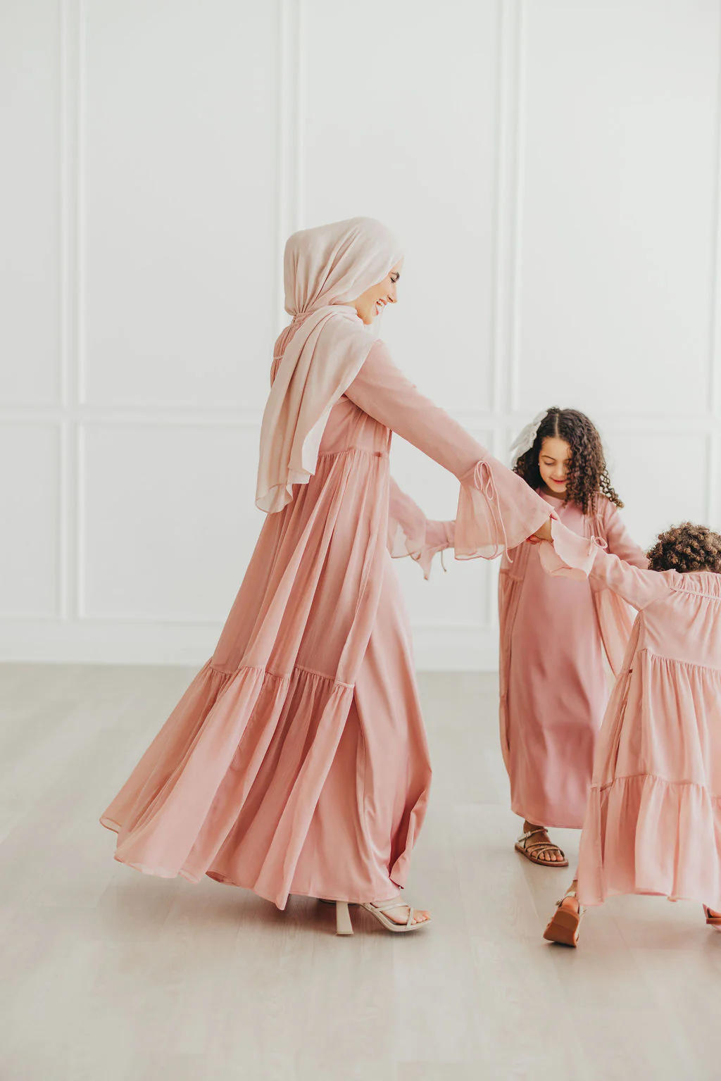 Sofia Abaya Set (Desert Rose) - Image 11