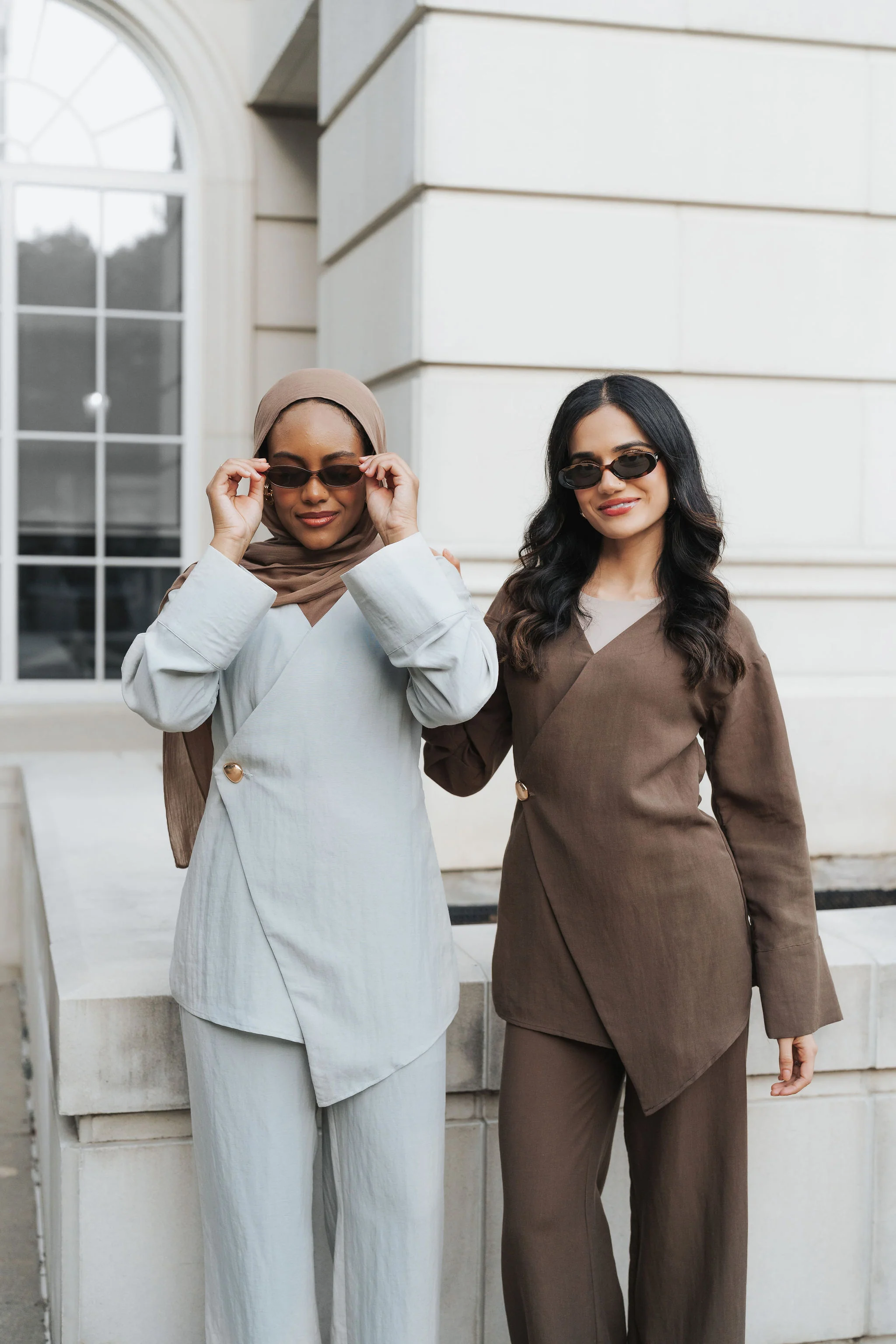 Zaina Top and Pant Set (Truffle) - Image 9